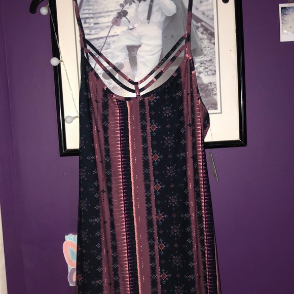 Mudd 3 strap sueded jersey dress - Picture 1 of 4